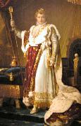 Francois Pascal Simon Gerard Napoleon in Coronation Robes oil painting on canvas